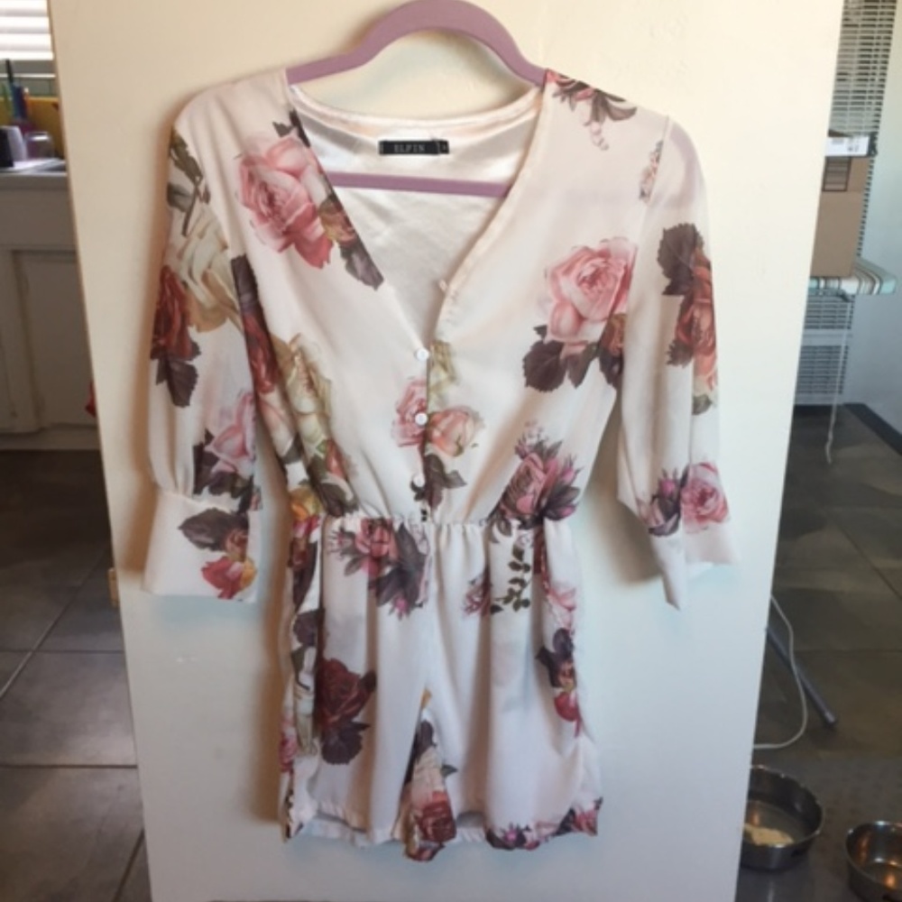 Floral Romper